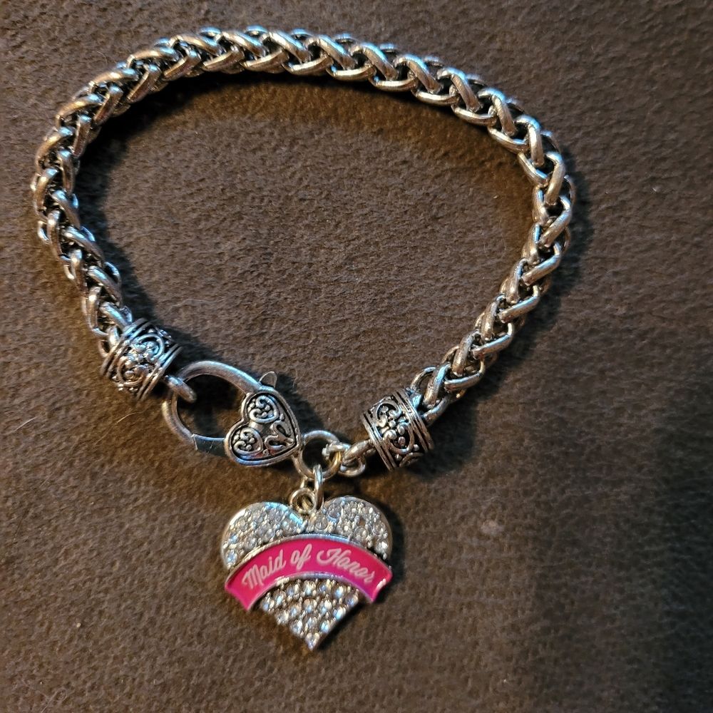 Maid of Honor silver Bracelet
